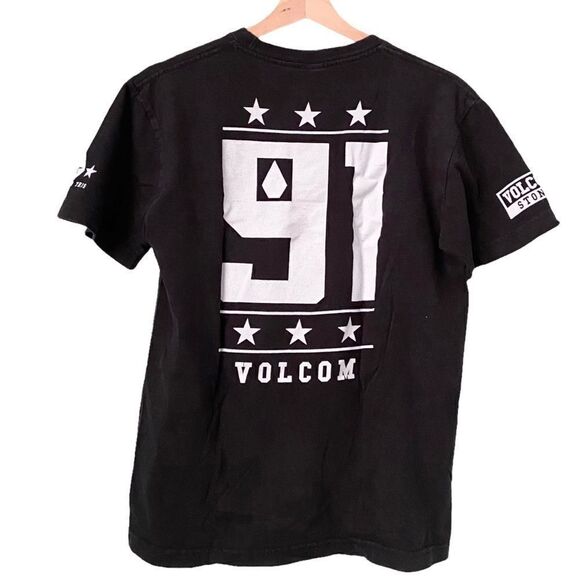 Volcom True to This 91 Graphic Tee in Junior Size Large - Picture 2 of 9